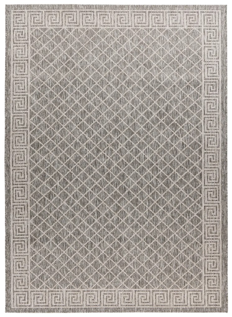 Kusový koberec My Tallinn 541 Grey - na von aj na doma, 200x290, šedá, chodba / predsieň, Obsession