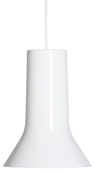 Závesná lampa Vaasi, biela