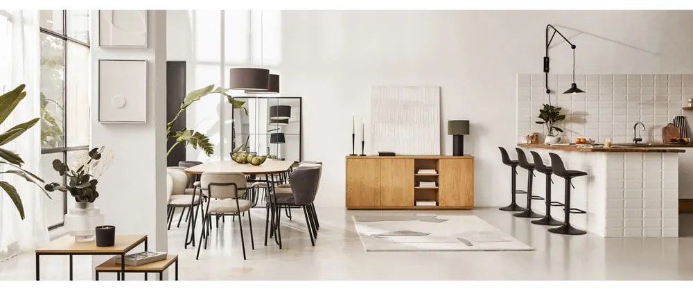 Béžová jedálenská stolička Ciselia – Kave Home