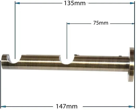 Garniže 16x16mm - dvojradové - VENEZIA - antik