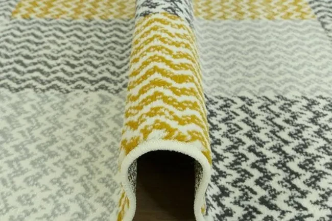 Koberec Luna 503568/89935 Patchwork žltý