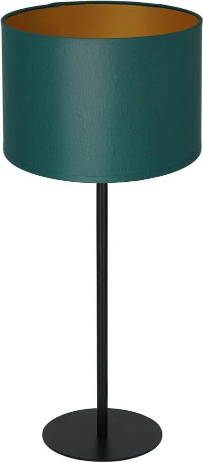 Stolná lampa ARDEN 1xE27/60W/230V pr. 25 cm zelená/zlatá