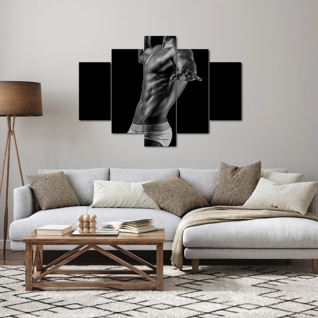 Obraz - Mužský akt (150x105 cm)