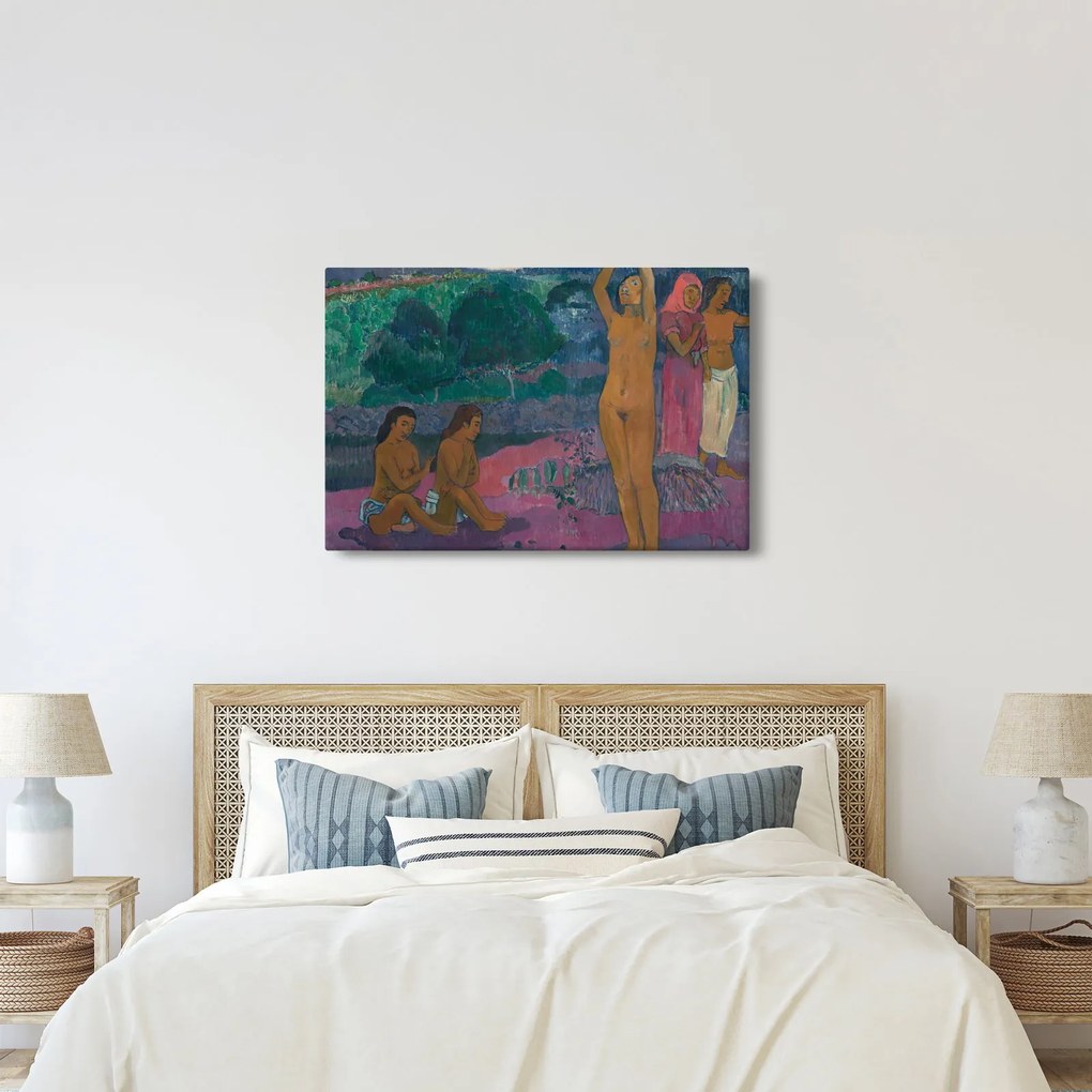 Obraz - Paul Gauguin, The Invocation, reprodukcia (90x60 cm)