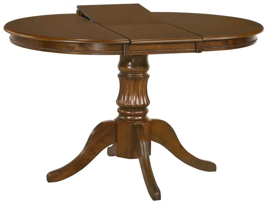 Jedálenský rozkladací stôl Villian 90/124 cm orech americký