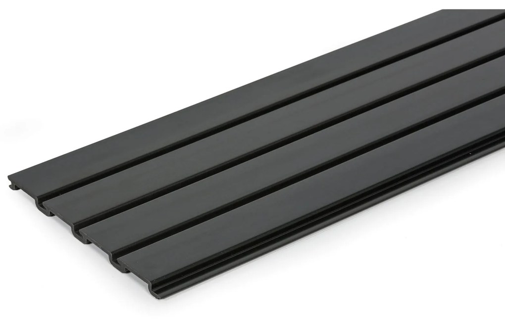 Závesný panel STORIA, 300 x 17 x 1220 mm, čierna