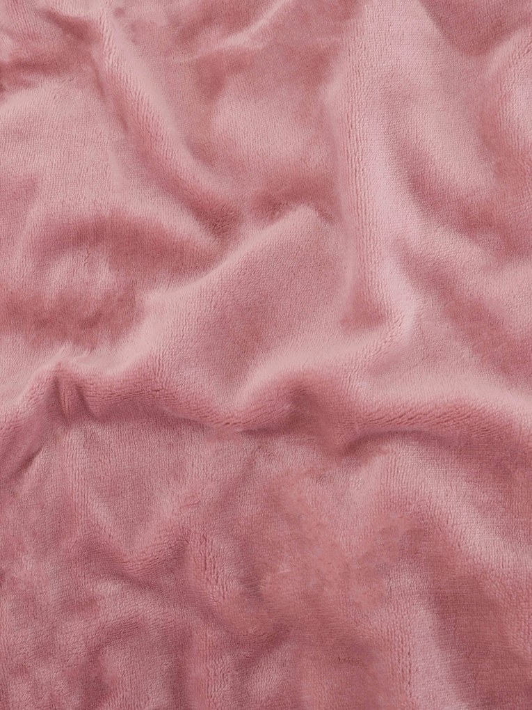 Predĺžené obliečky mikroplyš Exclusive – Laura staroružová 140 × 220 cm, 70 x 90 cm