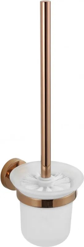 Mexen Remo WC kefa, zlatoružová - 7050750-60