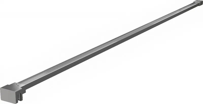 Mexen konzola na sprchovací stenu, gun metal - 800-01-95