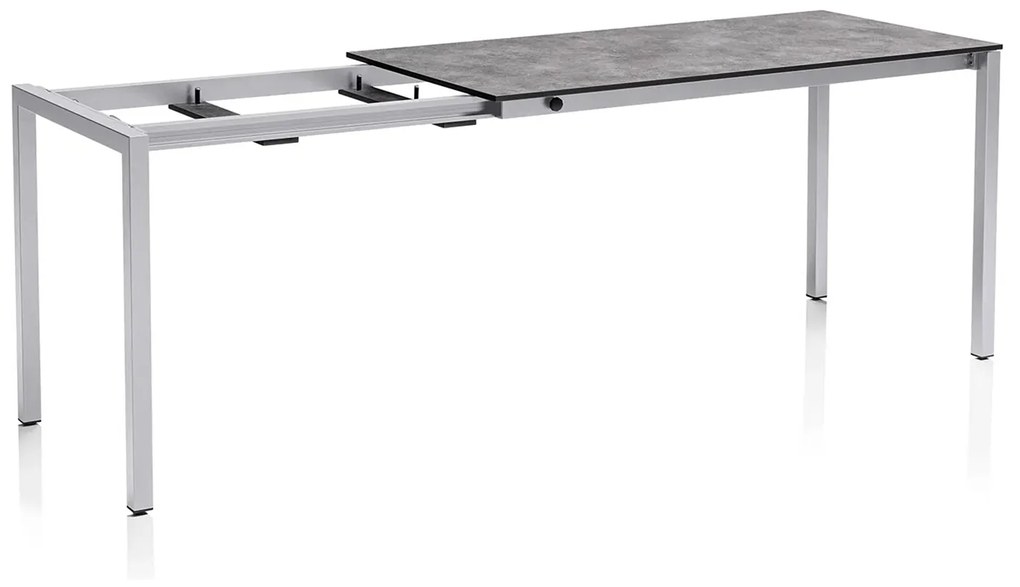 Cubic HPL rozťahovací stôl antracit 140-210 cm