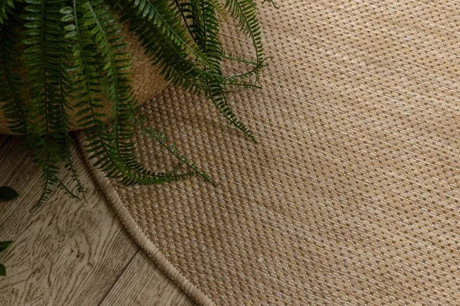 Koberec SIZAL SION A5165A prírodný kruh