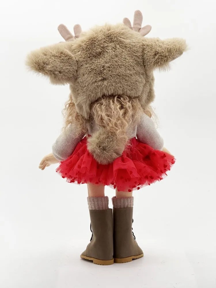 Kostým pre bábiku Lullu – zimná rozprávka plná detailov