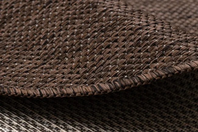 Koberec SIZAL SION A5165A hnedý kruh