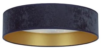 Brilagi - LED Stropné svietidlo VELVET STAR LED/24W/230V pr. 40 cm modrá/zlatá