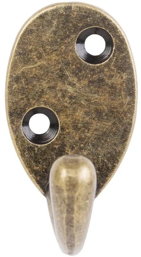 Vešiak Polaris antik mosadz