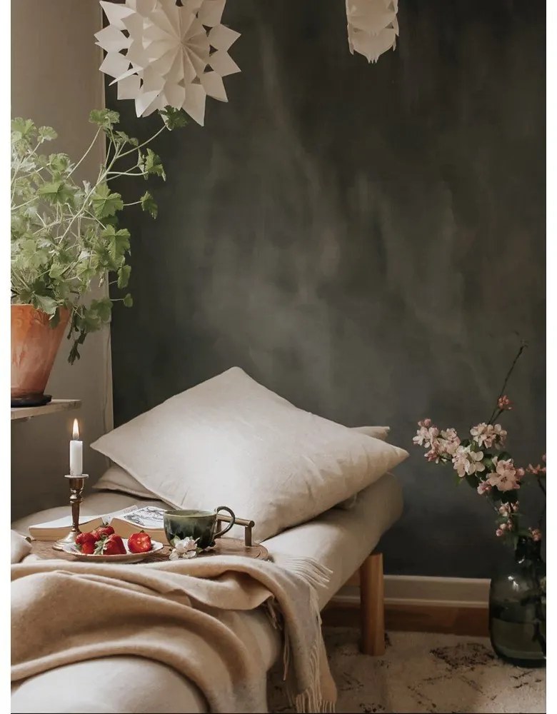 Pohovka s ľanovým poťahom Karup Design Pace Natural/Linen