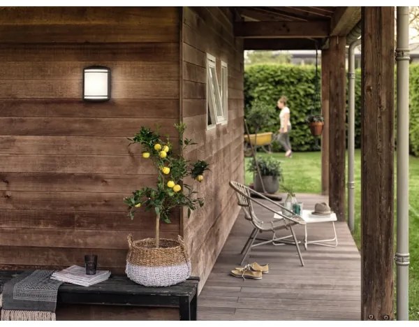 Philips 17320/30/P3 - Vonkajšie nástenné svietidlo ANTELOPE 1xLED/6W/230V IP44