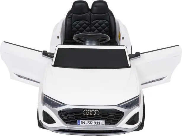 Elektrické autíčko Audi SQ8 biele / sivé