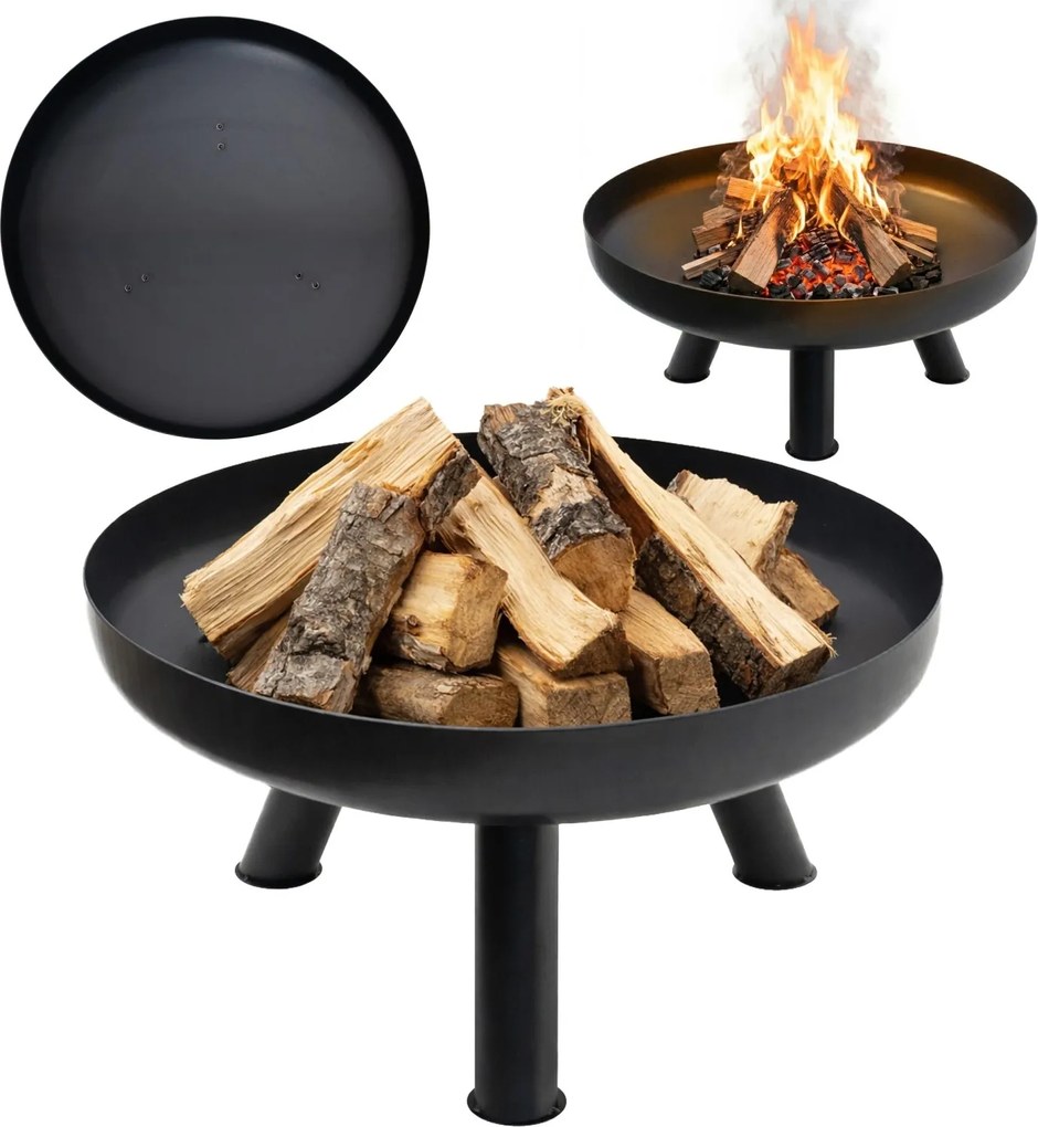 Bauerkraft Veľké liatinové ohnisko - 60 cm