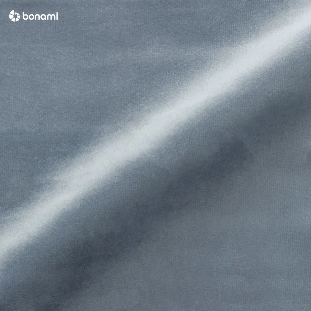 Svetlomodrá zamatová rohová pohovka (ľavý roh) Vienna – Cosmopolitan Design