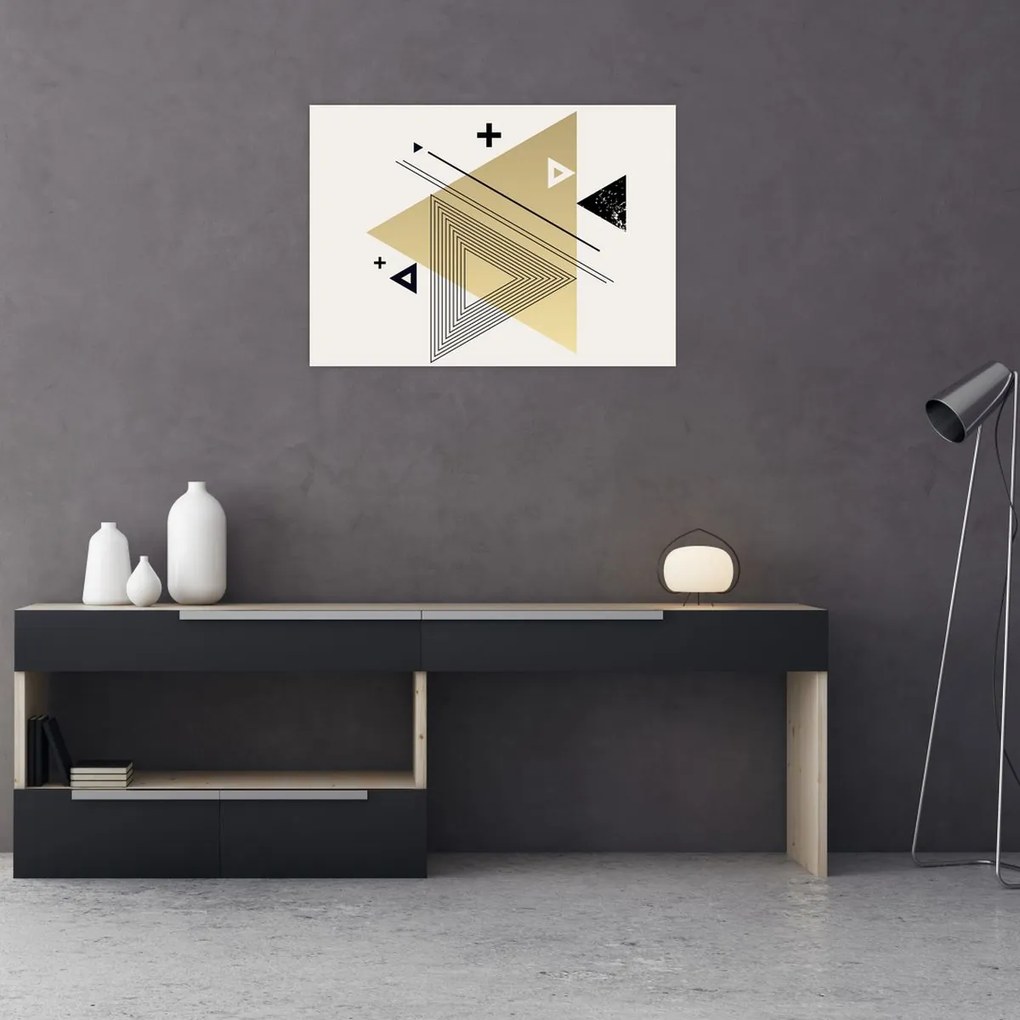 Obraz - Geometrické tvary N⁰4 (70x50 cm)