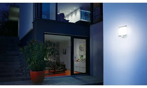 Steinel 566814 - Vonkajšie nástenné senzorové svietidlo 1xE27/60W/240V L 20 S IP44