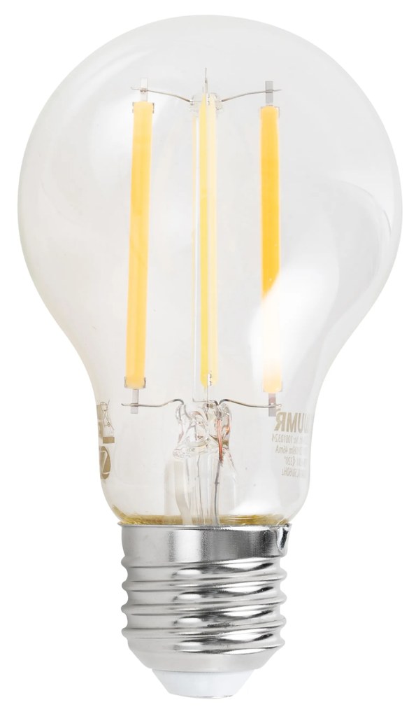 Sada 5 ks Inteligentné stmievateľné LED žiarovky E27 A60 číre 7W 806lm 2700-6500K