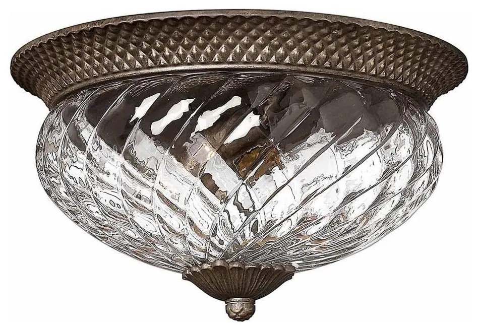 Hinkley HK-PLANT-F-L-PZ - Stropné svietidlo PLANTATION 3xE27/60W/230V bronzová