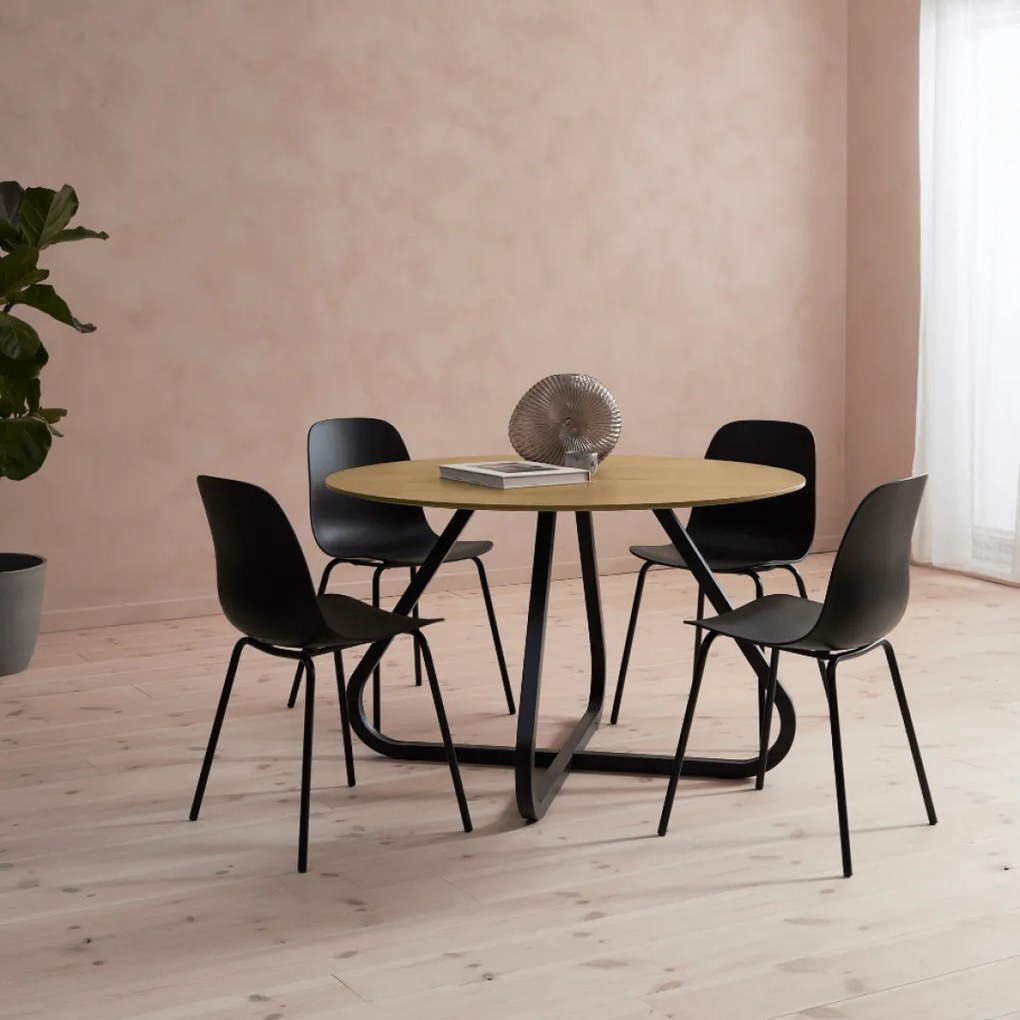 CESURA JEDÁLENSKÝ OKRÚHLY STÔL - Ø 120 cm oak