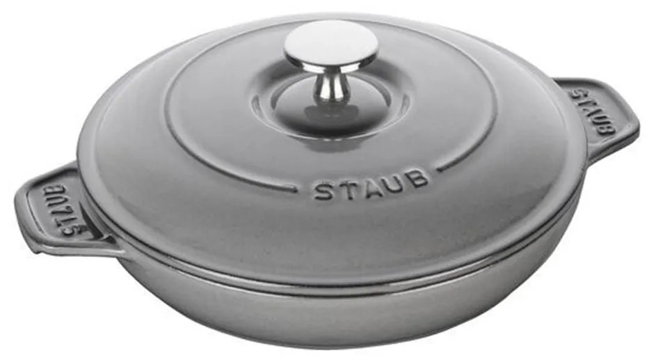 Staub Zapekacia forma STAUB s pokrievkou 20 cm šedá 0,75l