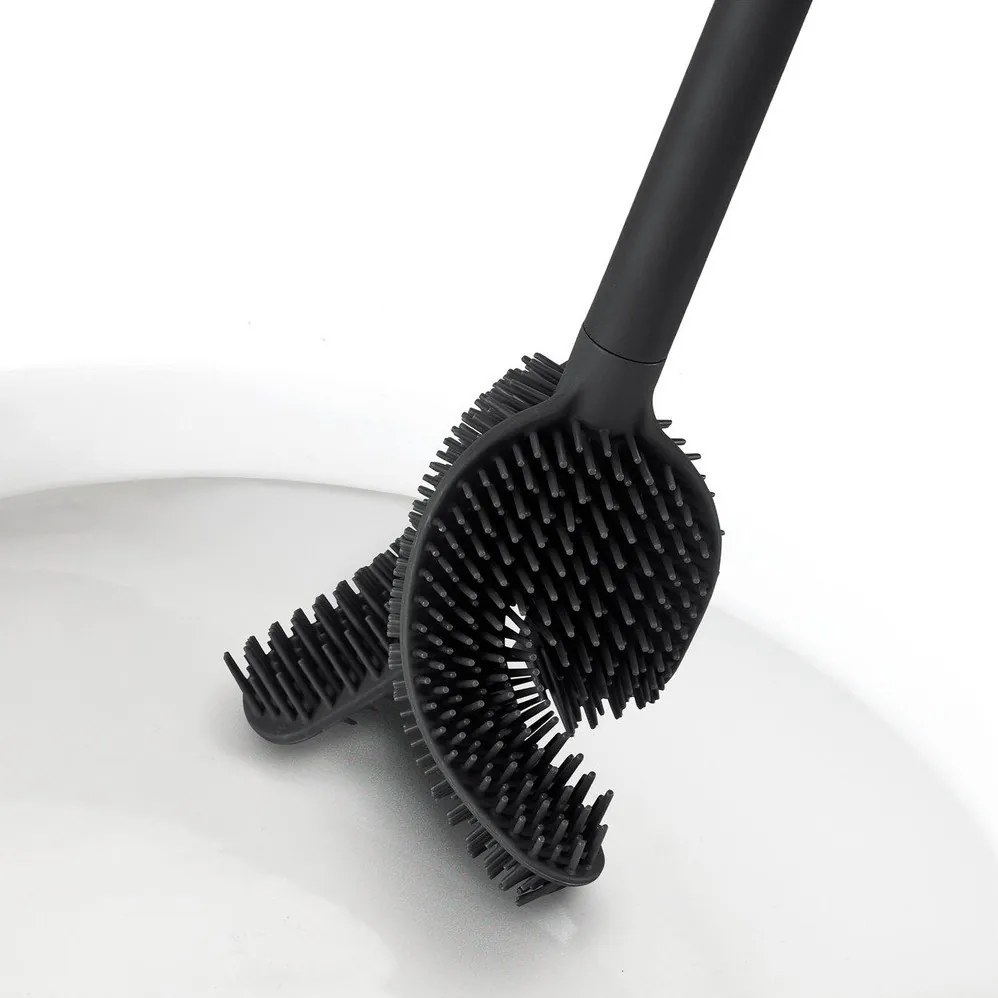 Čierna WC kefa Flex – Joseph Joseph