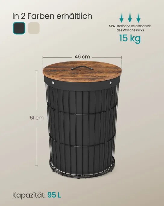 Kôš na bielizeň 95L LCB160B01