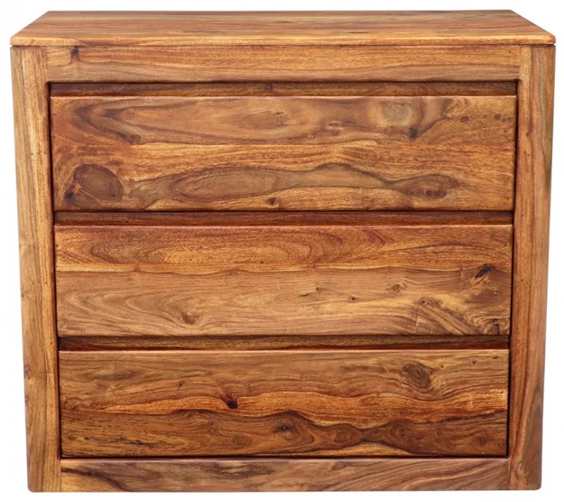 Komoda Tina 90x80x45 z indického masívu palisander Only stain