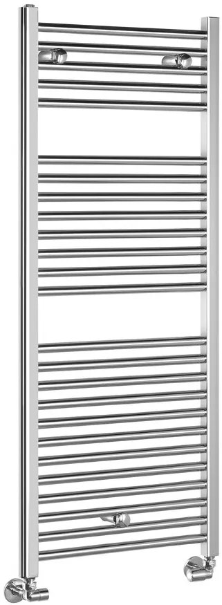Aqualine Aqualine, ALYA vykurovacie teleso rovné 500x1230 mm, chróm, LLR104