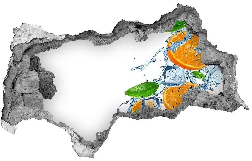 Nálepka 3D diera samolepiaca Pomaranče nd-b-114418756