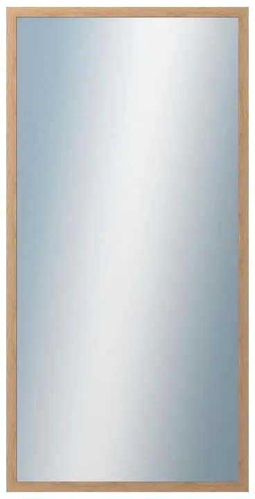 DANTIK - Zrkadlo v rámu, rozmer s rámom 50x100 cm z lišty KASSETTE dub (2863)