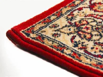 Sintelon, Kusový koberec SOLID 55 CPC, 133x200, červená, chodba / predsieň