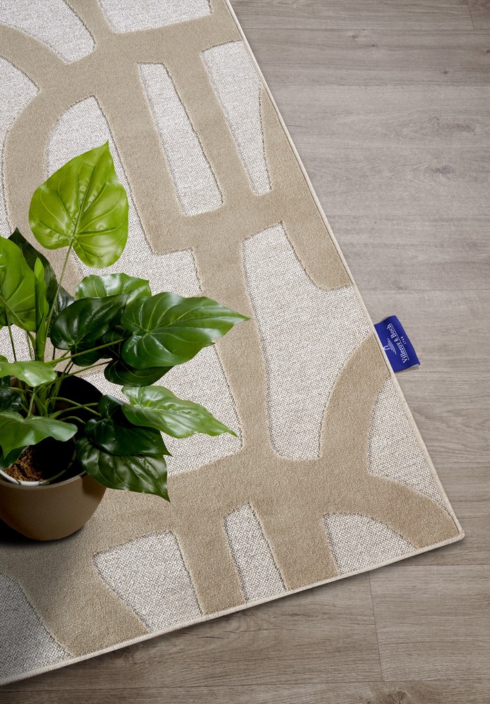 Villeroy & Boch, Kusový koberec Villeroy & Boch 106144 Cream, 200x290, béžová, obývacia izba