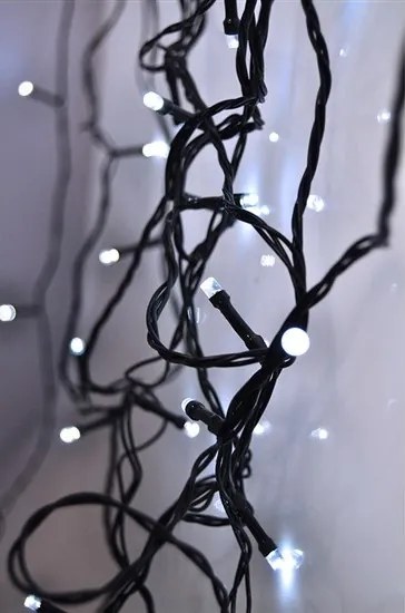 Brilagi - vonkajší LED svetelný reťaz 100xLED/8 funkcií 13 m IP44 studená biela