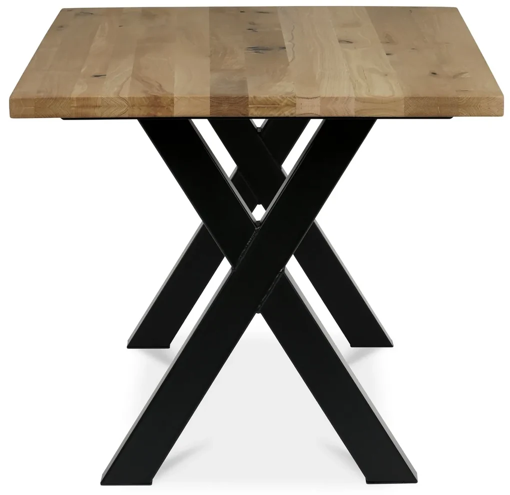 Jedálenský stôl z masívneho dreva 160 x 90 cm, dub