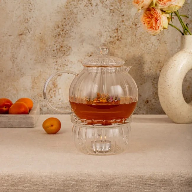 Čajník SENZA priesvitný 763151 1l