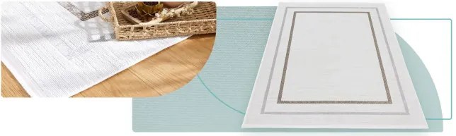 Koberec Luna Quadro Cream