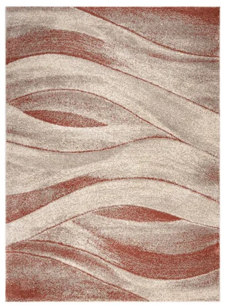 Koberec FUSION 1617 krémový / ružový