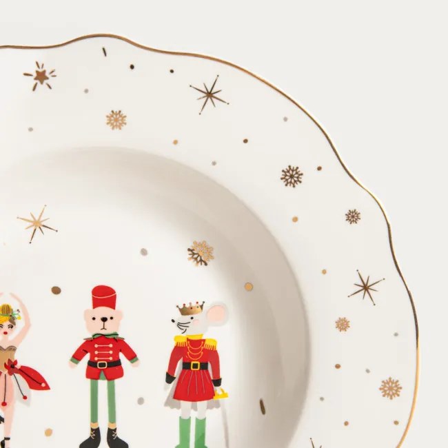 Hlboký tanier LICOLA s vianočným vzorom 761799