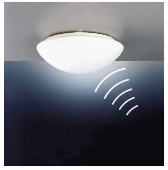 STEINEL 738013-RS16L - Kúpeľňové svietidlo so senzorom 1xE27/60W/230V IP44