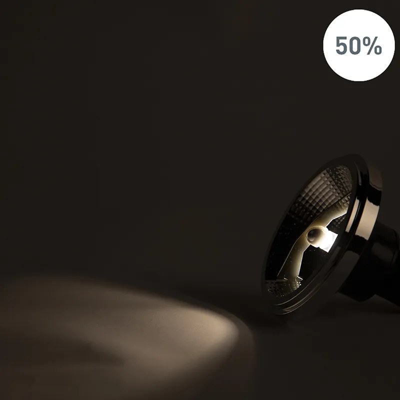 Sada 5 stmievateľných LED žiaroviek GU10 AR111 11W 810lm 2700K