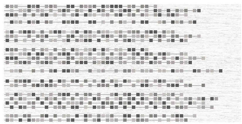 Obklad Dekor Inserto carmen bianco B 25/50