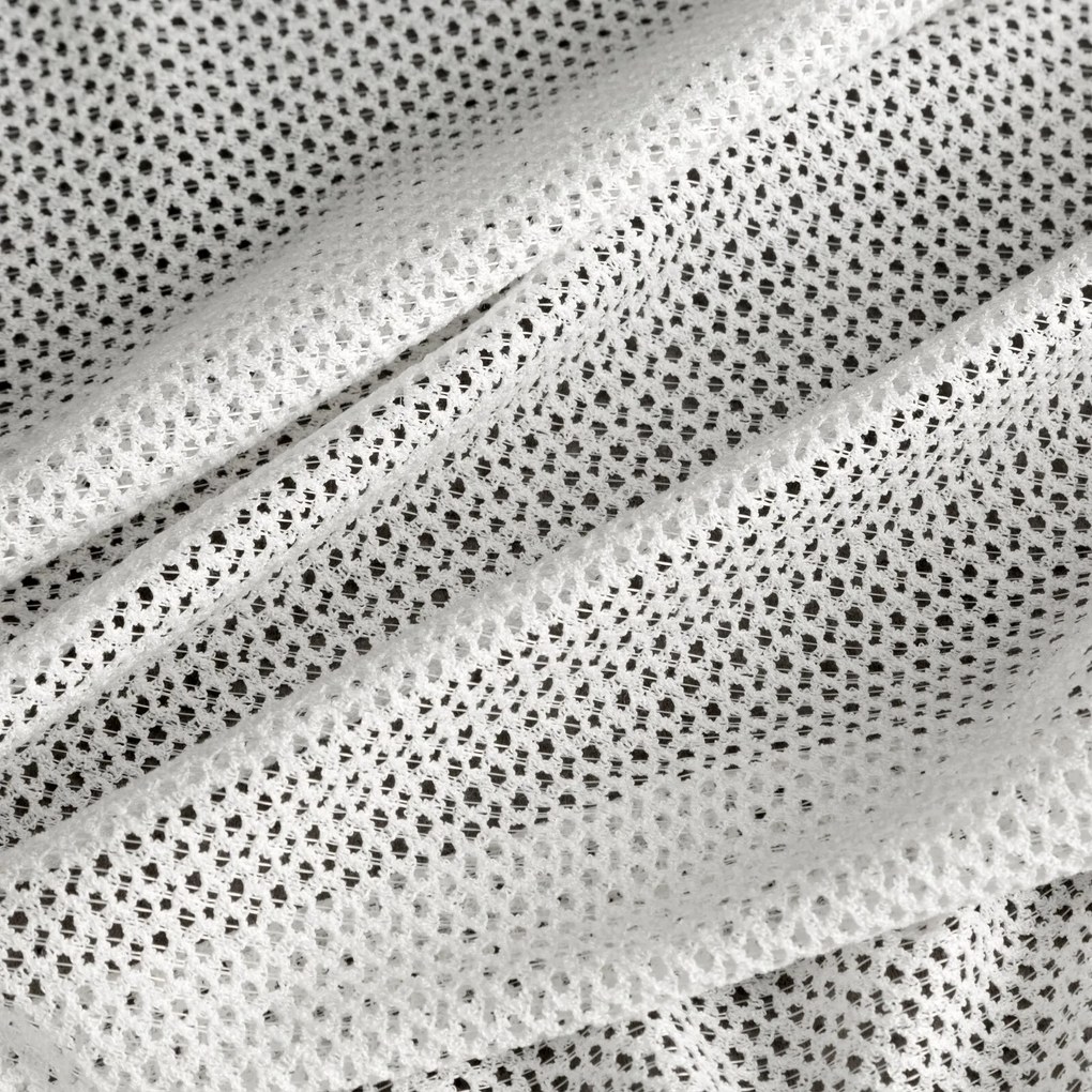 ZÁVES NA PÁSKE ALEKSA 140X270 CM BIELA