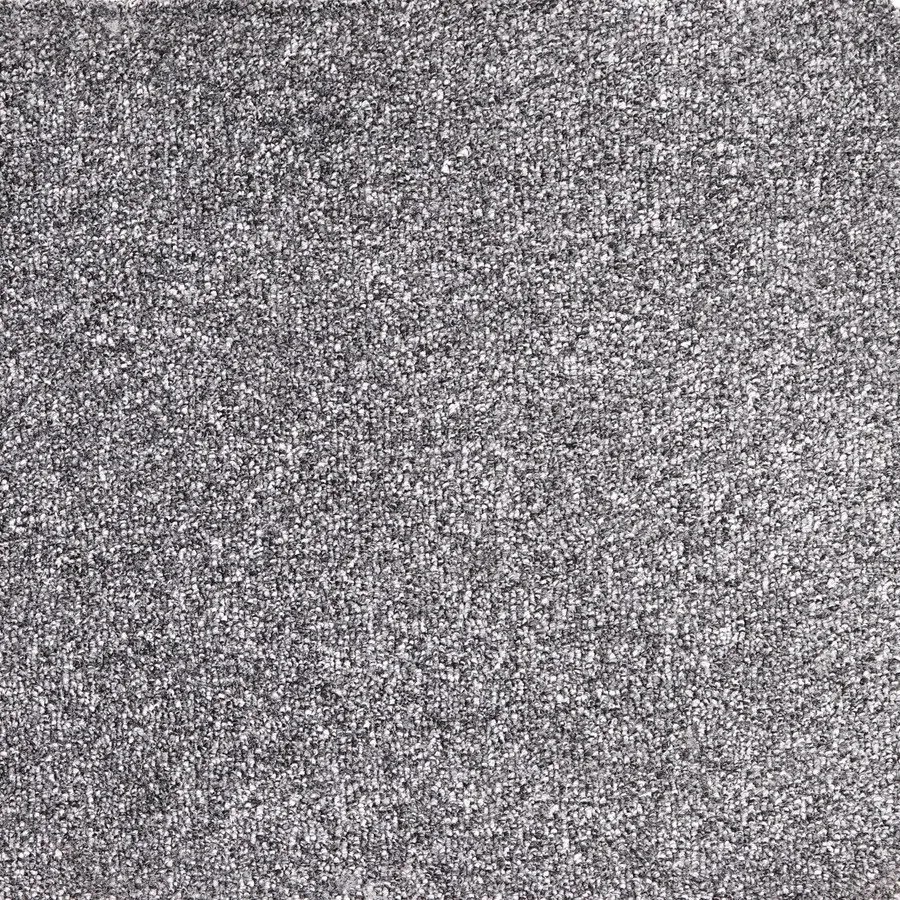 Spoltex, Koberec metráž Ester / 77 Šedá, na mieru, šíře 5m, šedá, ab (mriežka), chodba / predsieň