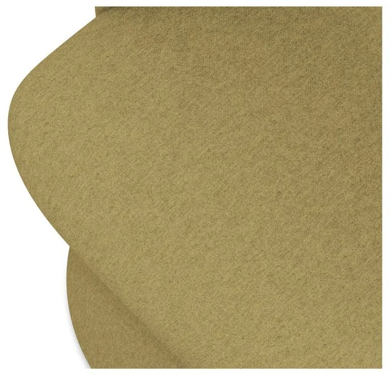 Čalúnené jedálenské kreslo v horčicovej farbe Kalo – Makamii